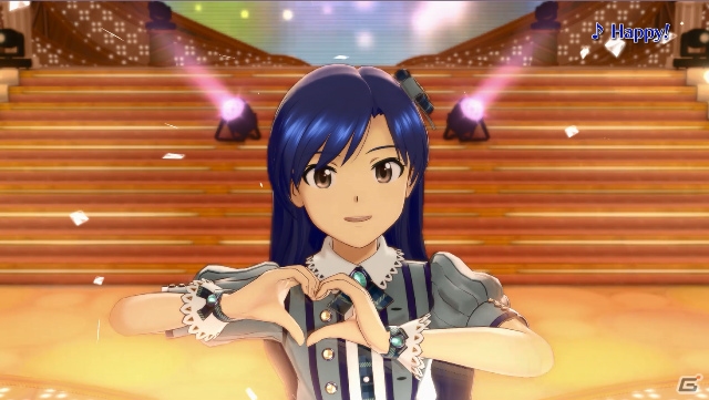 PS4「アイドルマスター プラチナスターズ」キャラPV第2弾は千早！新曲「Happy!」とともに歌にすべての想いをかける物静かな少女を紹介の画像2