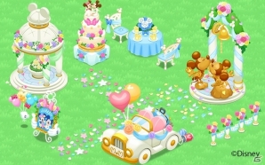 iOS/Android「ディズニー マジックキャッスル ドリーム・アイランド」ジューンブライドイベントが開催中の画像4