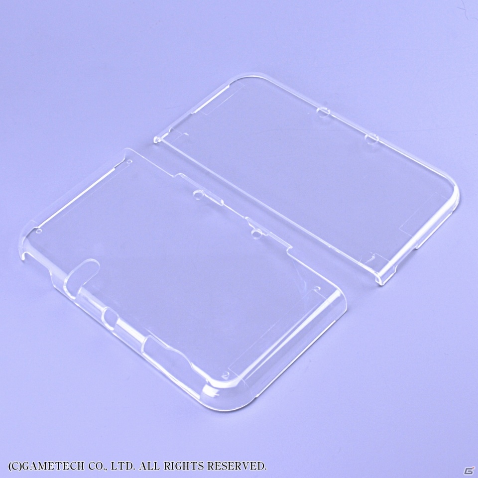 New 3DS LLを汚れやキズから守る！本体保護カバー「new クリスタルシェル3DLL」が発売の画像1