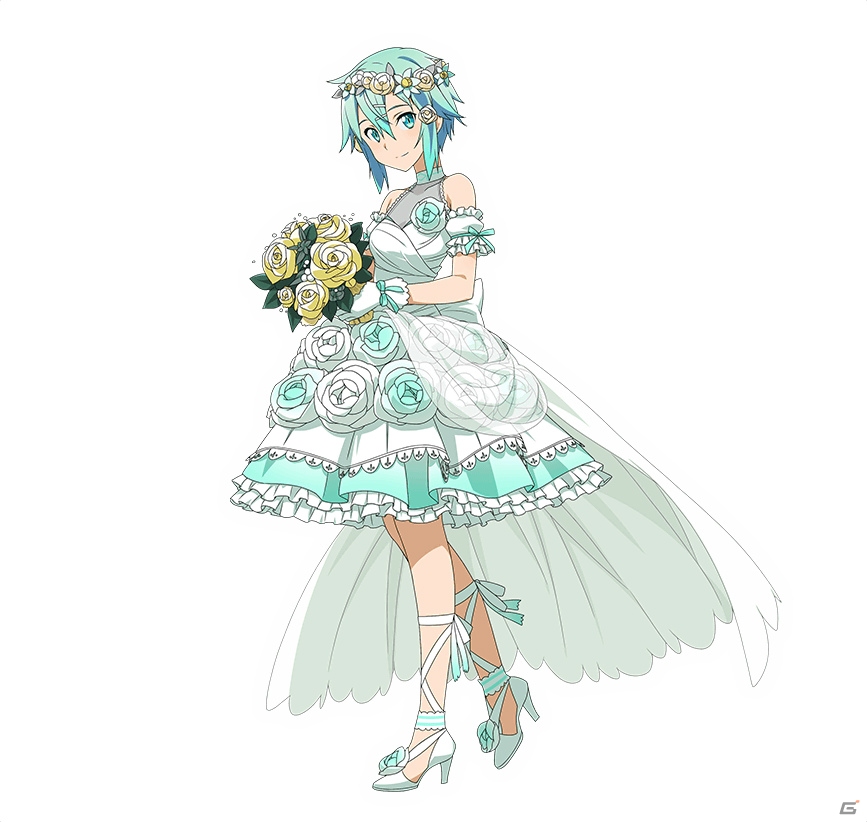 iOS/Android「ソードアート・オンライン コード・レジスタ」花嫁姿のアスナ、ユウキ、シノンにキリトが登場の画像8