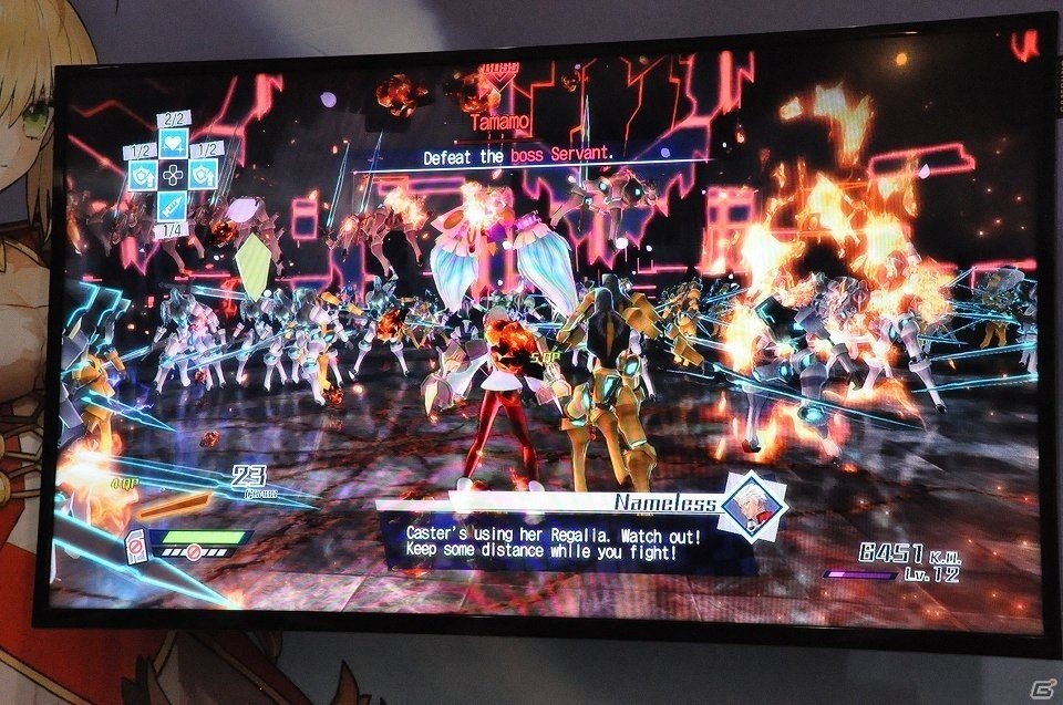 【E3 2016】ネロが縦横無尽に疾走乱舞！PS4版「Fate/EXTELLA」のデモプレイレポートをお届けの画像12