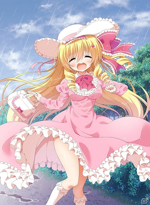 ニコニコアプリ「桃色大戦ぱいろん・生」梅雨ver.の代官山姫子と浅間山るる子が登場！の画像1