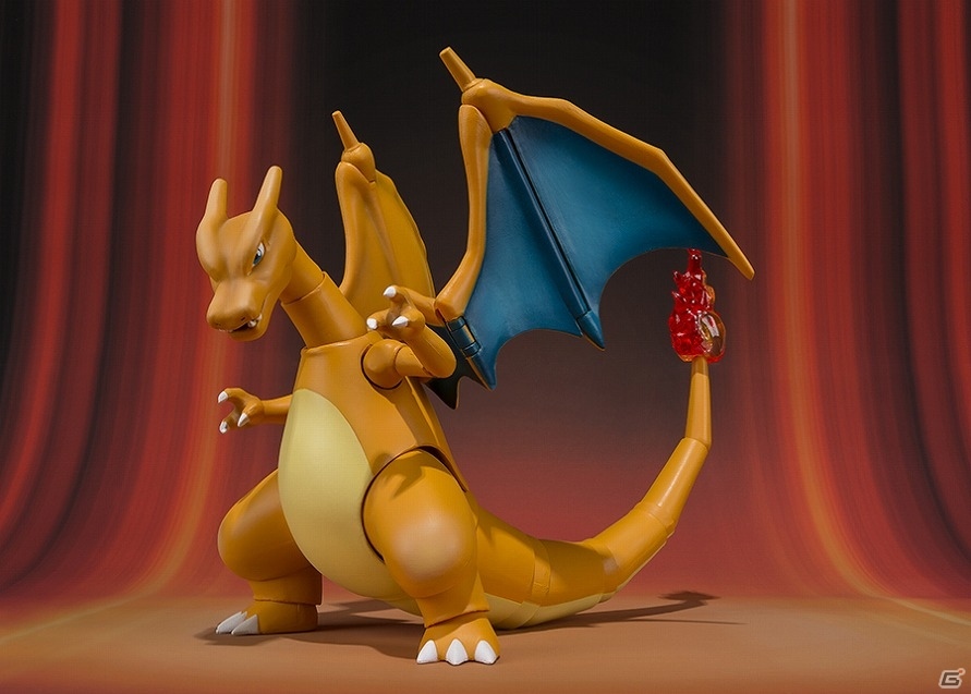 付属パーツで“フレアドライブ”も完全再現！「ポケットモンスター」シリーズより“リザードン”が立体化の画像1