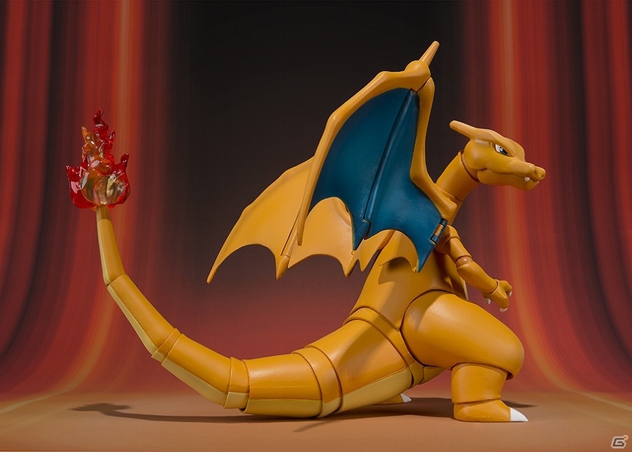 付属パーツで“フレアドライブ”も完全再現！「ポケットモンスター」シリーズより“リザードン”が立体化の画像4