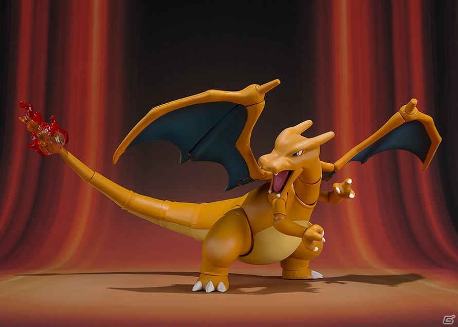 付属パーツで“フレアドライブ”も完全再現！「ポケットモンスター」シリーズより“リザードン”が立体化の画像5