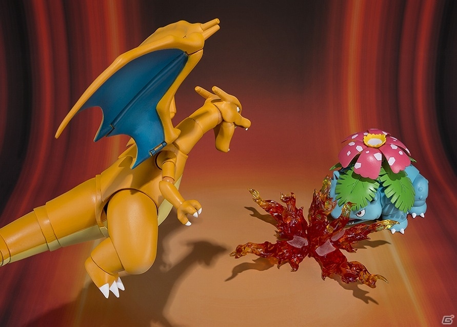 付属パーツで“フレアドライブ”も完全再現！「ポケットモンスター」シリーズより“リザードン”が立体化の画像6