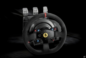 PS4/PS3レーシングコントローラー「T300RS」が発売決定―フェラーリモデルのAlcantara製ステアリングホイールと3ペダルをセットにの画像5