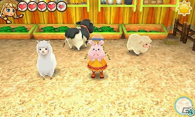 3DS「牧場物語 3つの里の大切な友だち」かわいい動物と毎日ふれあえる「動物のお世話」を紹介の画像6
