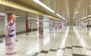 ヴァンガードGクランブースター第3弾「祝福の歌姫」新宿に歌姫たちの柱巻き広告が登場の画像1
