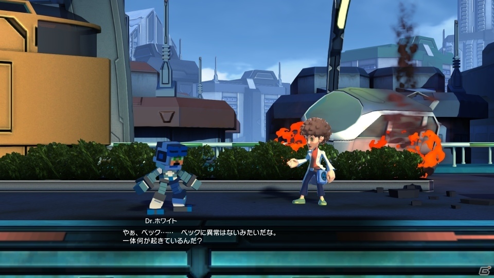 PS4/PS3/Wii U版「Mighty No.9」謎のロボット・RAYが登場するDLC＆早期購入特典が公開！の画像3