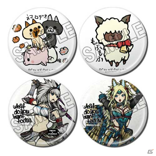 CAPCOM×B-SIDE LABELより「モンスターハンター」や「逆転裁判」のマスキングテープ＆缶バッジが6月23日に発売！の画像16