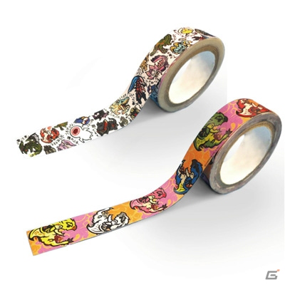 CAPCOM×B-SIDE LABELより「モンスターハンター」や「逆転裁判」のマスキングテープ＆缶バッジが6月23日に発売！の画像3