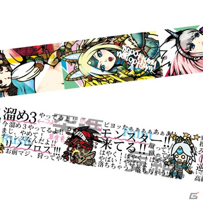 CAPCOM×B-SIDE LABELより「モンスターハンター」や「逆転裁判」のマスキングテープ＆缶バッジが6月23日に発売！の画像8