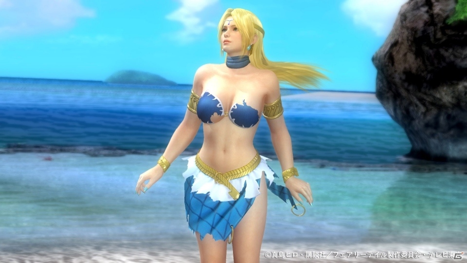 PS4/Xbox One「DEAD OR ALIVE 5 Last Round」衣装破壊も再現！「FAIRY TAIL」コラボコスチュームが配信開始の画像12