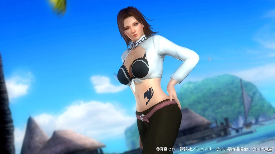 PS4/Xbox One「DEAD OR ALIVE 5 Last Round」衣装破壊も再現！「FAIRY TAIL」コラボコスチュームが配信開始の画像19
