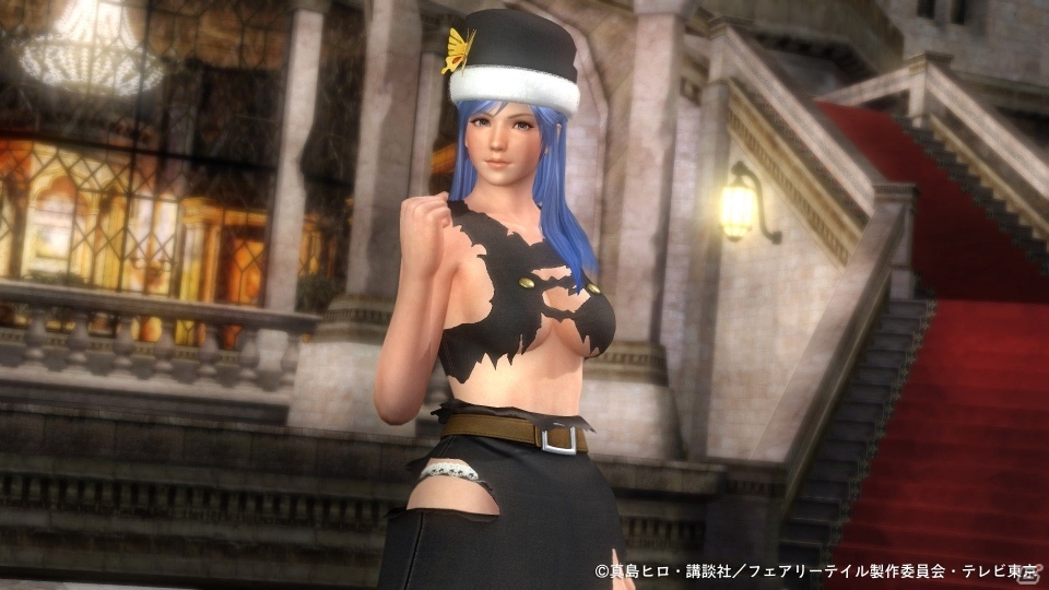PS4/Xbox One「DEAD OR ALIVE 5 Last Round」衣装破壊も再現！「FAIRY TAIL」コラボコスチュームが配信開始の画像24