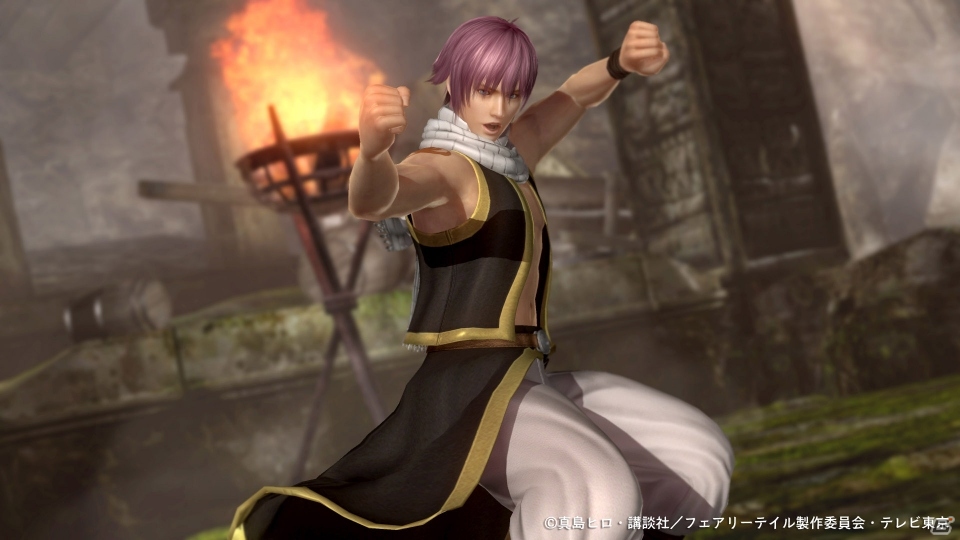 PS4/Xbox One「DEAD OR ALIVE 5 Last Round」衣装破壊も再現！「FAIRY TAIL」コラボコスチュームが配信開始の画像3