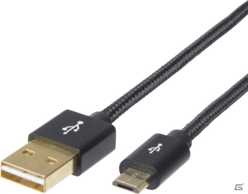 上下どちら向きでもスムーズに接続！「CYBER・microUSB充電ケーブル リバーシブルタイプ（PS4用）」が6月24日に発売の画像4