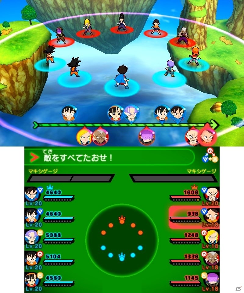 3DS「ドラゴンボールフュージョンズ」最大5vs5のバトルシステムを紹介！ブロリーやゴールデンフリーザなど参戦キャラもピックアップの画像2