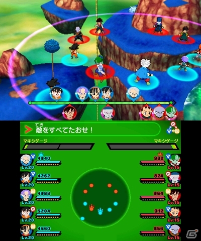 3DS「ドラゴンボールフュージョンズ」最大5vs5のバトルシステムを紹介！ブロリーやゴールデンフリーザなど参戦キャラもピックアップの画像5