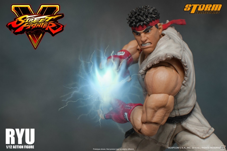 STORM COLLECTIBLESから「ストリートファイターV」リュウが1/12スケールで参戦！の画像1