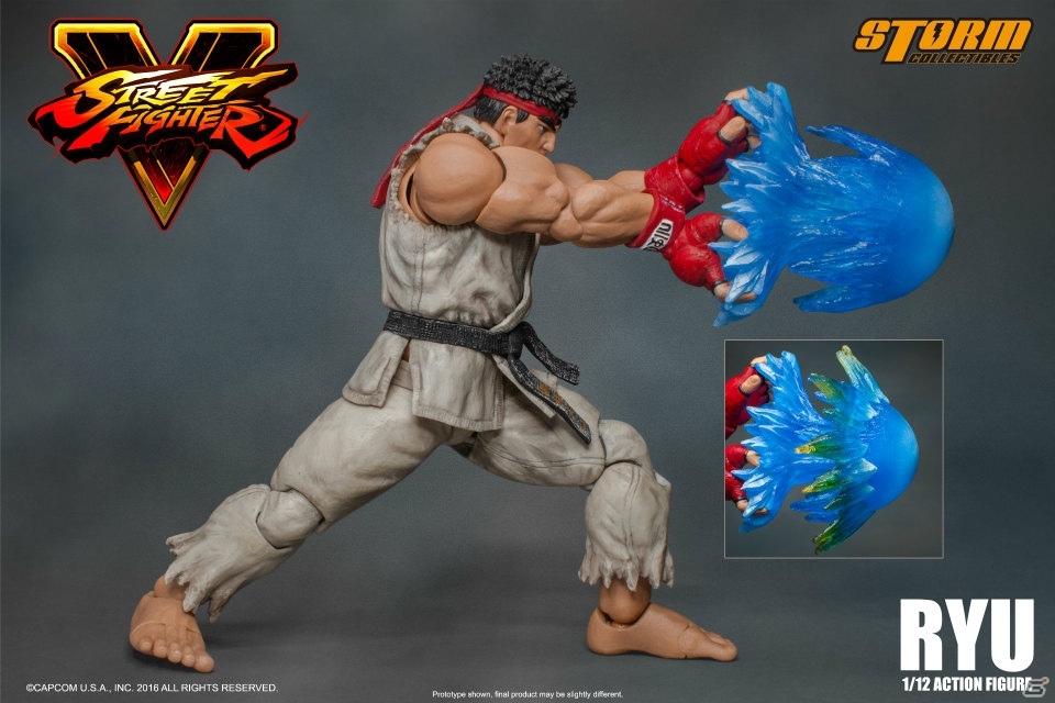 STORM COLLECTIBLESから「ストリートファイターV」リュウが1/12スケールで参戦！の画像10