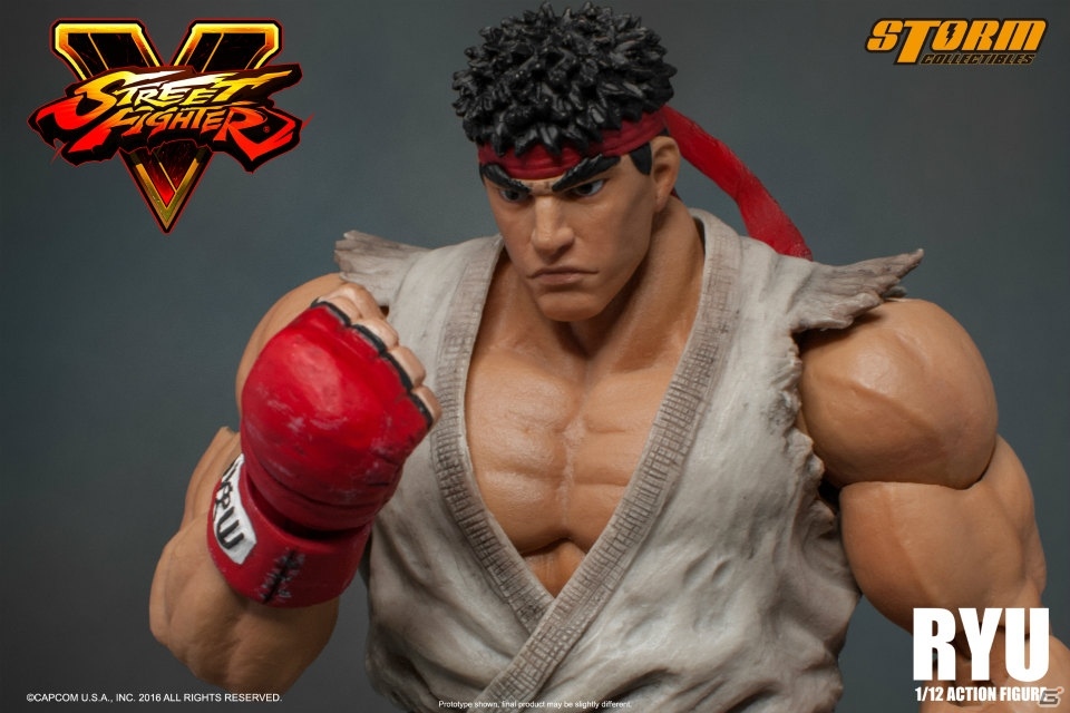 STORM COLLECTIBLESから「ストリートファイターV」リュウが1/12スケールで参戦！の画像11