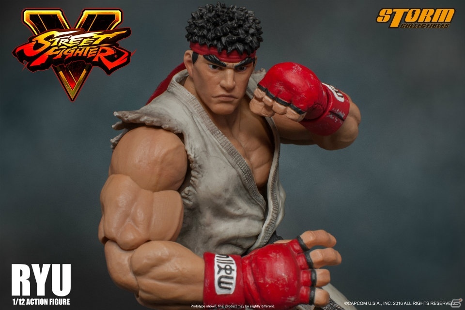 STORM COLLECTIBLESから「ストリートファイターV」リュウが1/12スケールで参戦！の画像12