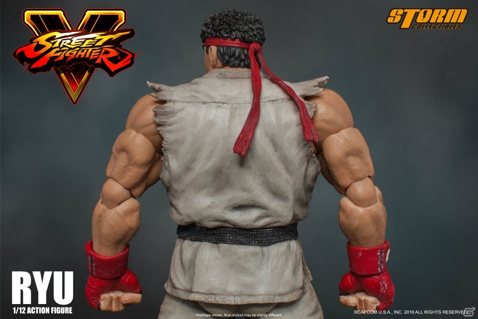 STORM COLLECTIBLESから「ストリートファイターV」リュウが1/12スケールで参戦！の画像13
