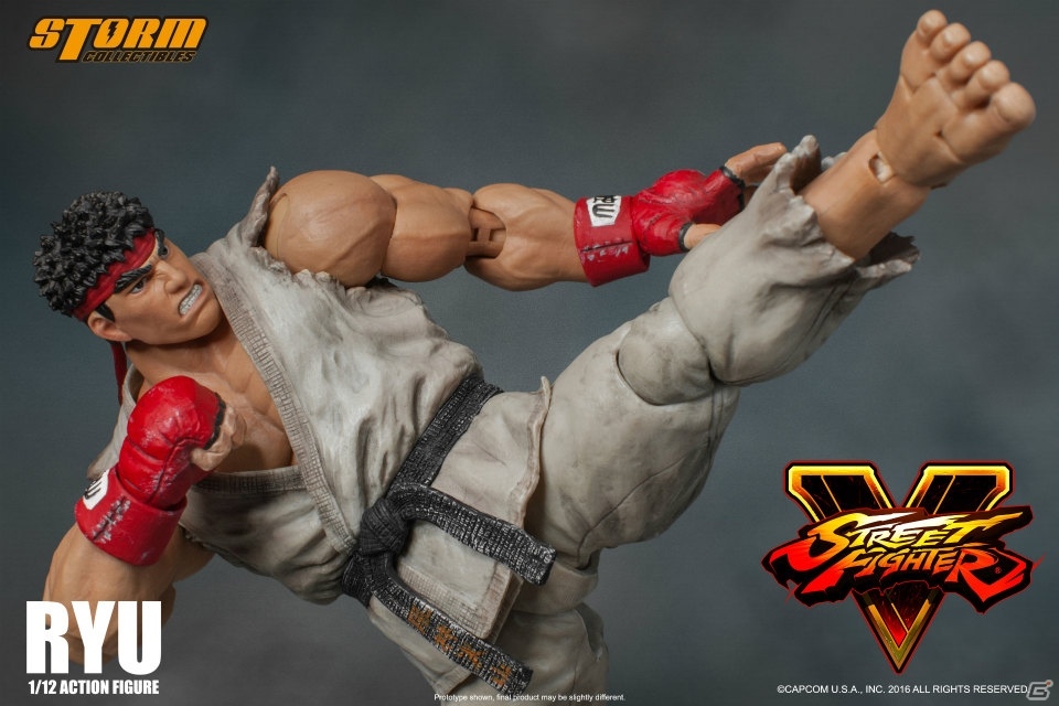 STORM COLLECTIBLESから「ストリートファイターV」リュウが1/12スケールで参戦！の画像14