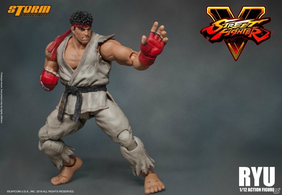 STORM COLLECTIBLESから「ストリートファイターV」リュウが1/12スケールで参戦！の画像15