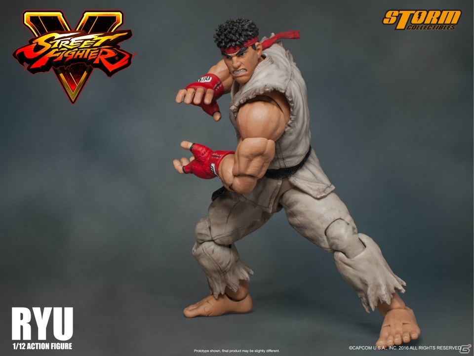 STORM COLLECTIBLESから「ストリートファイターV」リュウが1/12スケールで参戦！の画像17