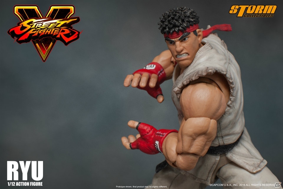 STORM COLLECTIBLESから「ストリートファイターV」リュウが1/12スケールで参戦！の画像18