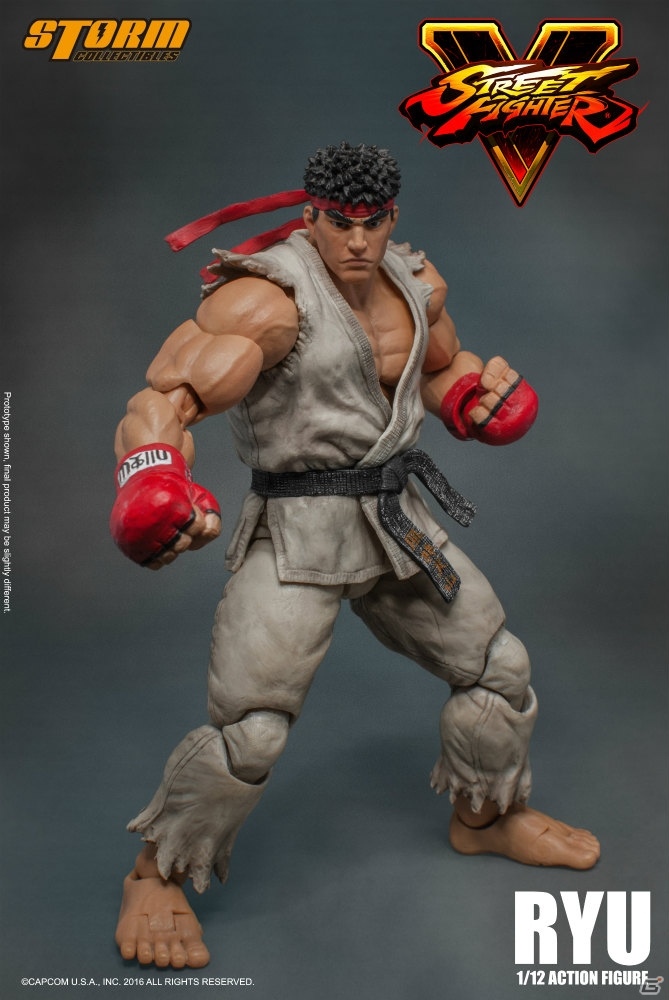 STORM COLLECTIBLESから「ストリートファイターV」リュウが1/12スケールで参戦！の画像2