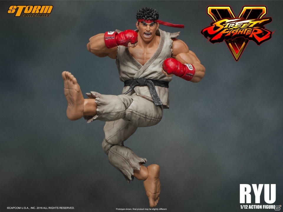 STORM COLLECTIBLESから「ストリートファイターV」リュウが1/12スケールで参戦！の画像21