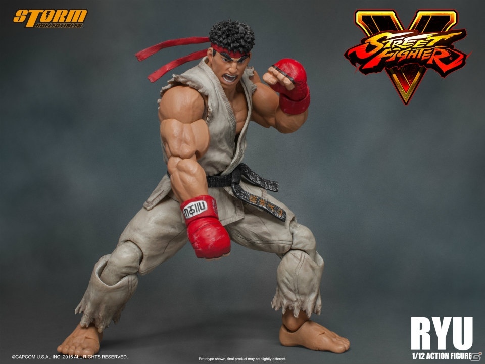 STORM COLLECTIBLESから「ストリートファイターV」リュウが1/12スケールで参戦！の画像22