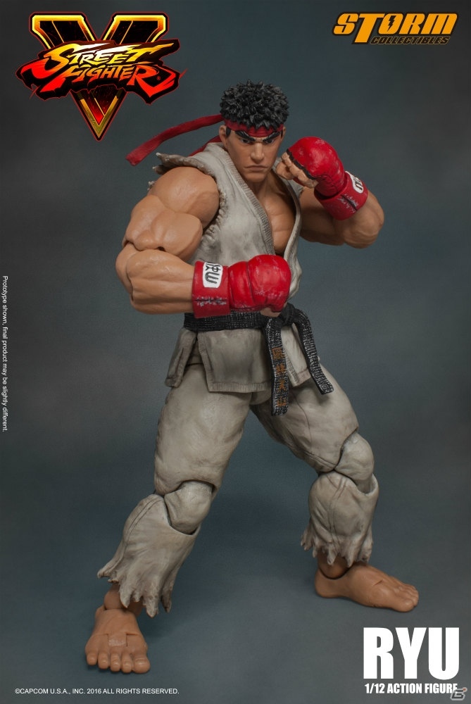 STORM COLLECTIBLESから「ストリートファイターV」リュウが1/12スケールで参戦！の画像3