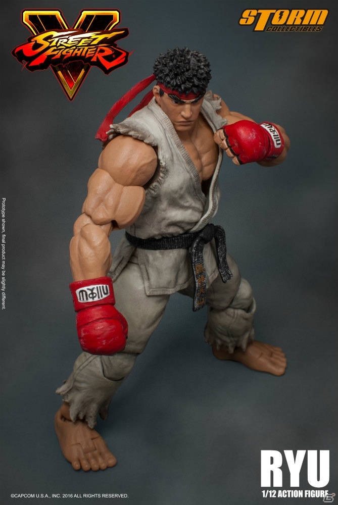STORM COLLECTIBLESから「ストリートファイターV」リュウが1/12スケールで参戦！の画像4