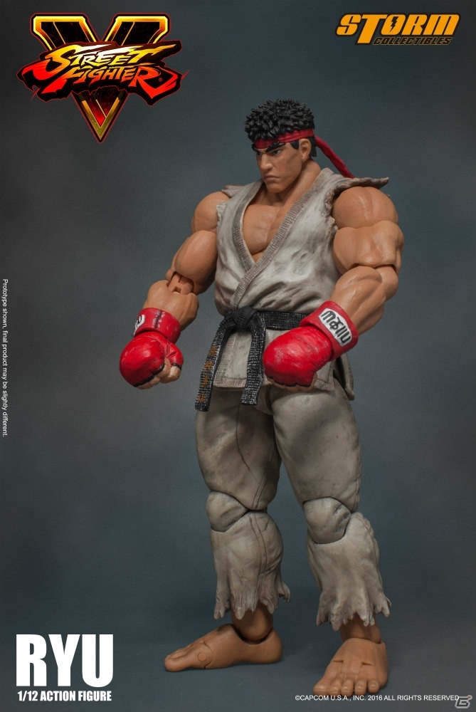 STORM COLLECTIBLESから「ストリートファイターV」リュウが1/12スケールで参戦！の画像6