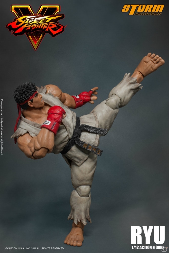 STORM COLLECTIBLESから「ストリートファイターV」リュウが1/12スケールで参戦！の画像7