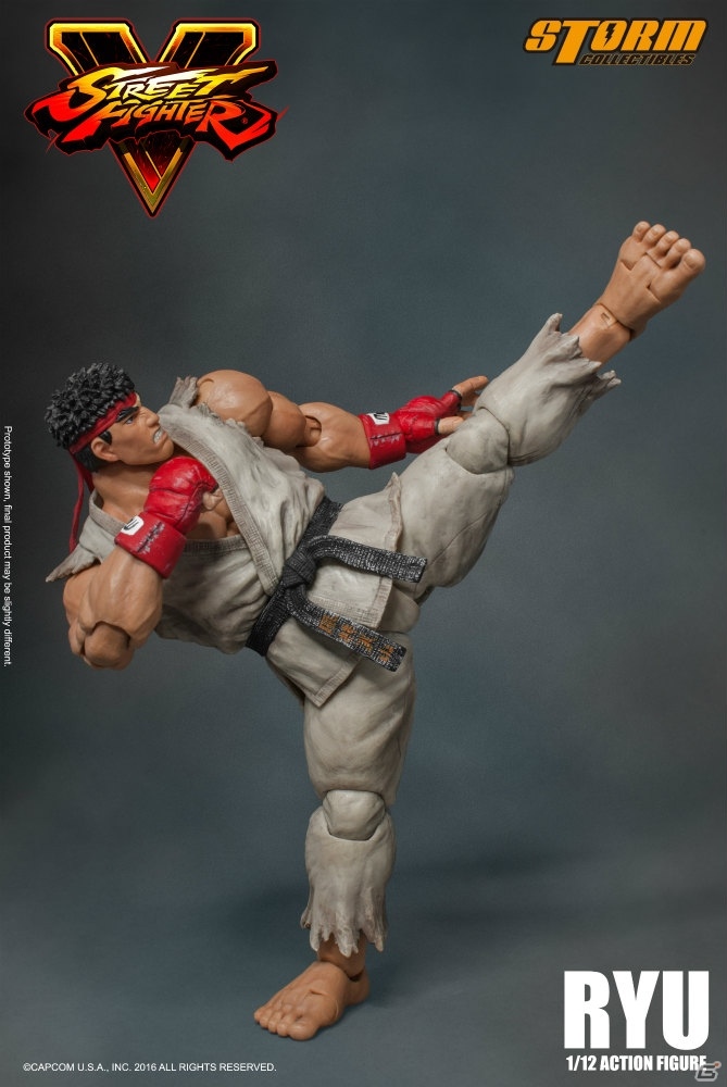 STORM COLLECTIBLESから「ストリートファイターV」リュウが1/12スケールで参戦！の画像8