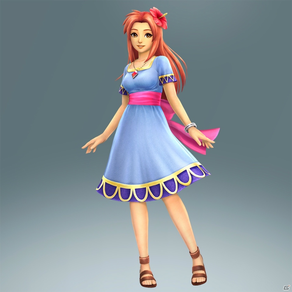 3DS「ゼルダ無双 ハイラルオールスターズ」追加コンテンツ第2弾「夢をみる島パック」が6月30日に配信！ベルで戦う少女・マリンが参戦の画像1