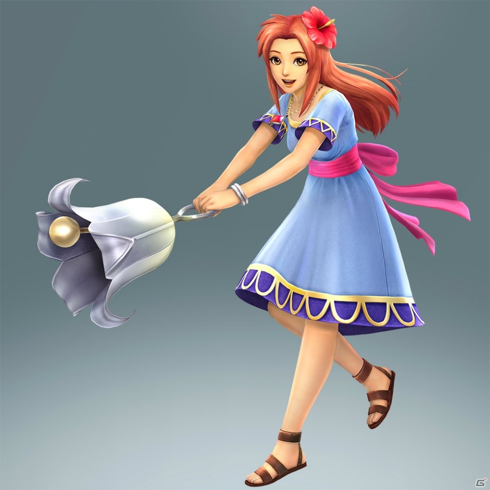 3DS「ゼルダ無双 ハイラルオールスターズ」追加コンテンツ第2弾「夢をみる島パック」が6月30日に配信！ベルで戦う少女・マリンが参戦の画像8
