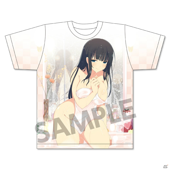 ホビーストックより「閃乱カグラ×UPPERS GIRL'S DOUBLE UPPER Tシャツ」が発売決定！の画像2