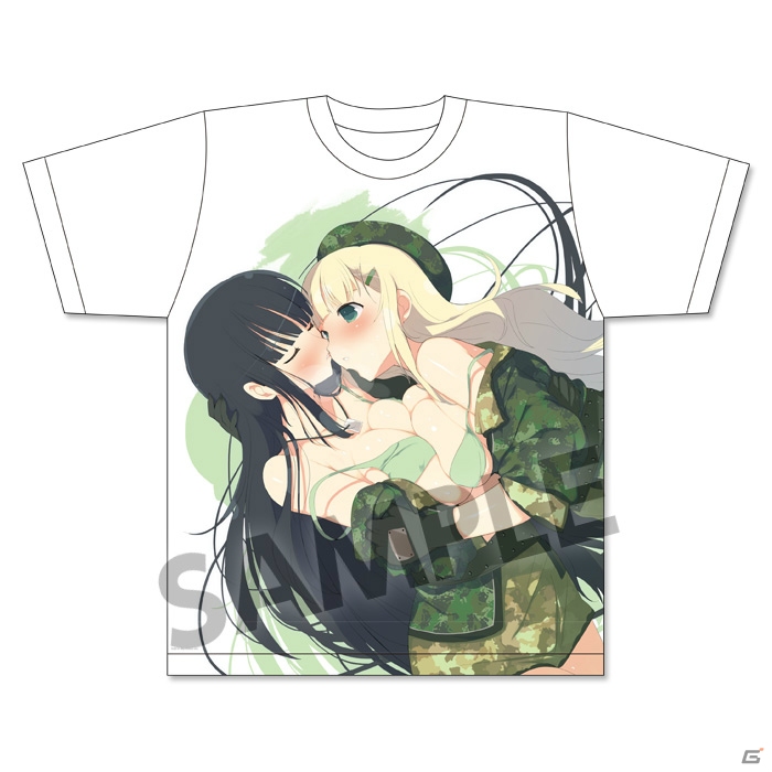 ホビーストックより「閃乱カグラ×UPPERS GIRL'S DOUBLE UPPER Tシャツ」が発売決定！の画像4