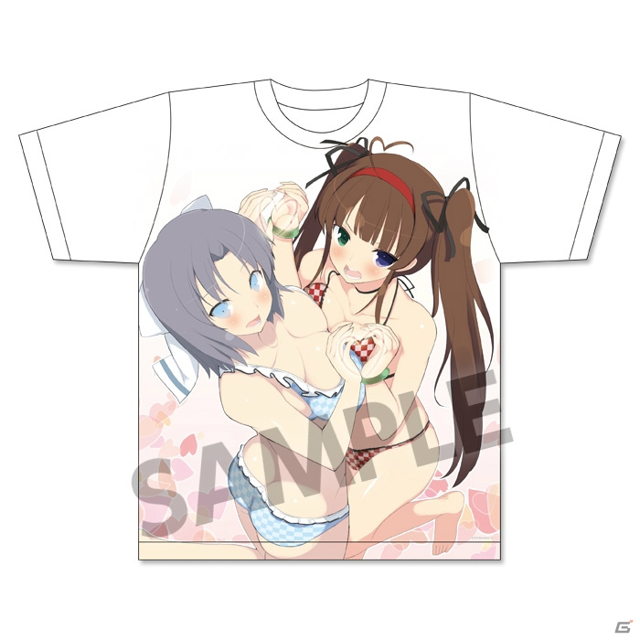ホビーストックより「閃乱カグラ×UPPERS GIRL'S DOUBLE UPPER Tシャツ」が発売決定！の画像6