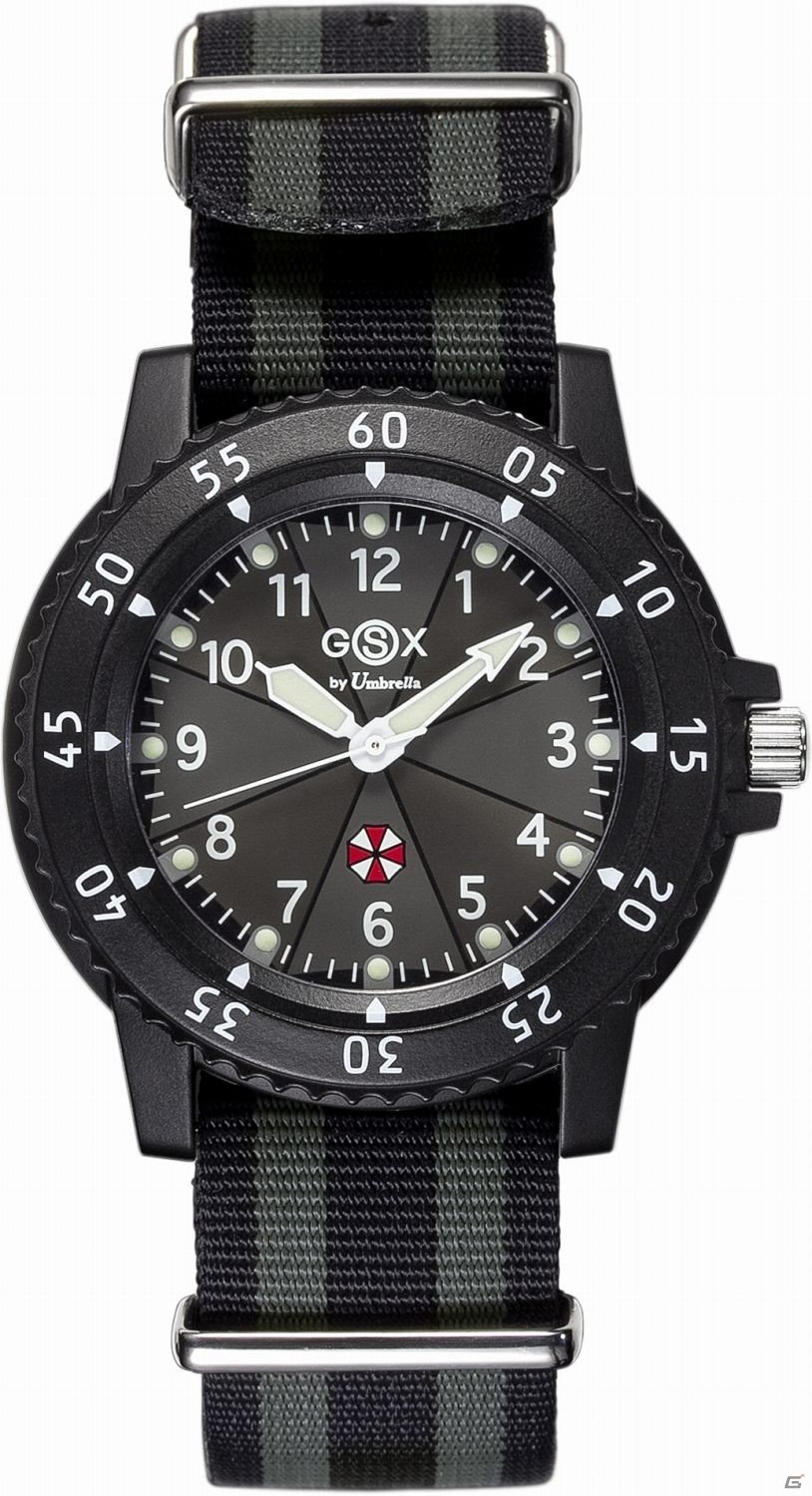 GSX WATCH JAPANが「BIOHAZARD」20周年記念ミリタリーウオッチ“UMBRELLA”を今秋発売の画像1
