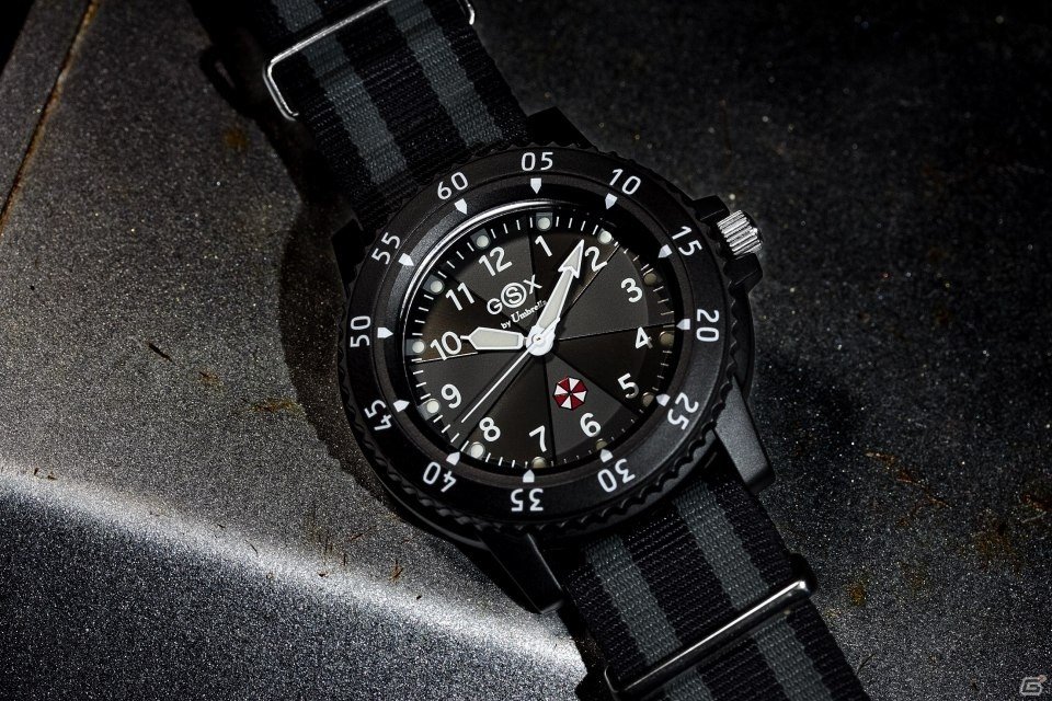 GSX WATCH JAPANが「BIOHAZARD」20周年記念ミリタリーウオッチ“UMBRELLA”を今秋発売の画像2