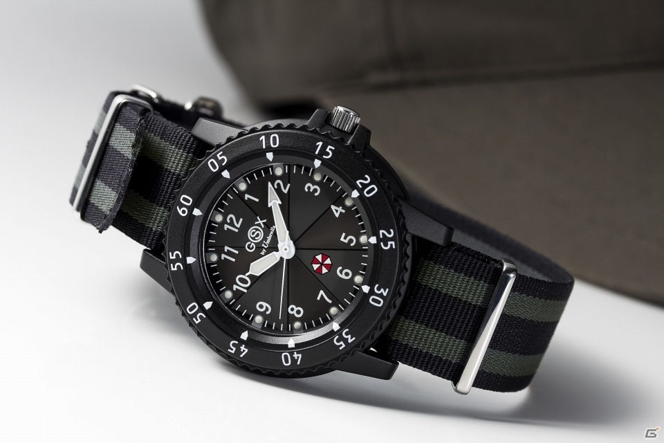 GSX WATCH JAPANが「BIOHAZARD」20周年記念ミリタリーウオッチ“UMBRELLA”を今秋発売の画像3