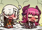 ベッドの上でエリザベートとオルガマリーが…？「もっとマンガで分かる！Fate/Grand Order」第28話が更新